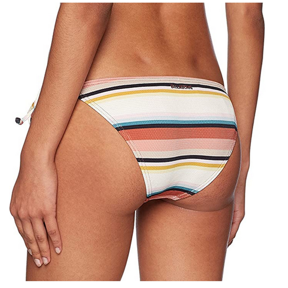 Billabong Women Easy Daze Tie Tropic Bikini Bottom Multi Size L - Picture 2 of 2